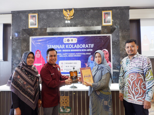Seminar Happy Mind: Parenting Tanpa Drama (PIAUD FAI UM Metro bersama PIAUD FITK UIN Sunan Kalijaga)