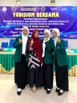 Mahasiswa PIAUD Universitas Muhammadiyah Metro Ikuti Yudisium Pertama