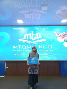Mahasiswi PIAUD Semester 2 Raih Juara 3 Tilawatil Qur’an Tingkat Universitas
