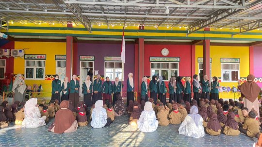 Dosen dan Mahasiswa PIAUD UM Metro Laksanakan Pendampingan dan Ujian Praktik Bahasa Arab Anak Usia Dini Berbasis Lagu