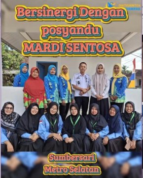 Dosen dan Mahasiswa PIAUD UM Metro Sosialisasikan Peran Jumantik di Posyandu Mardi Sentos